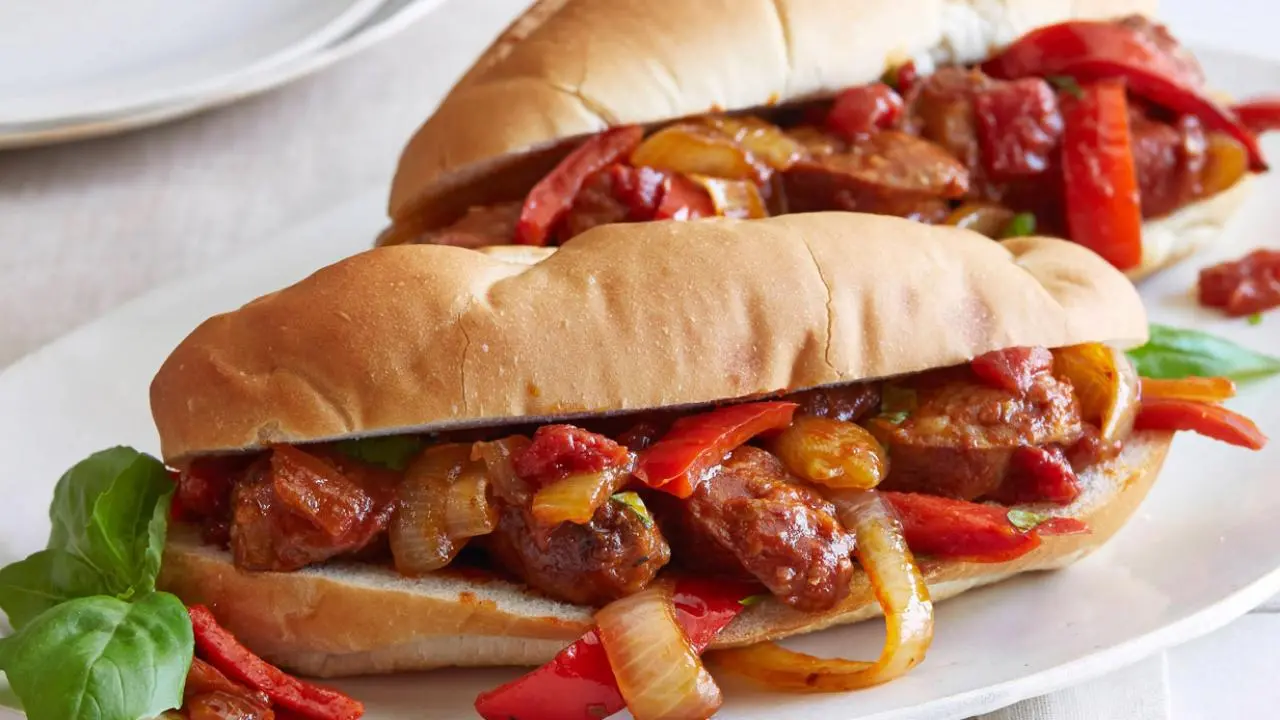 Sausage, Peppers and Onions